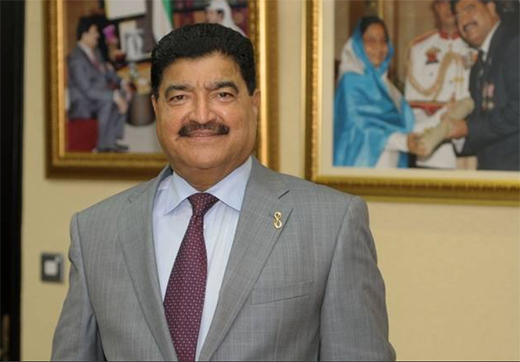 BR Shetty stopped at airport on way to UAE